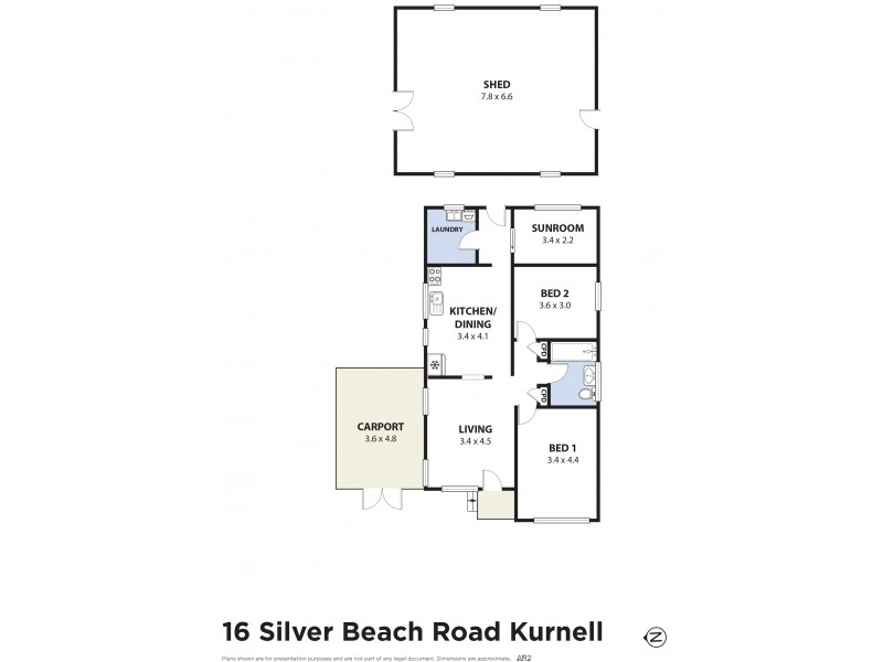 16 Silver Beach Road, Kurnell NSW 2231 Floorplan