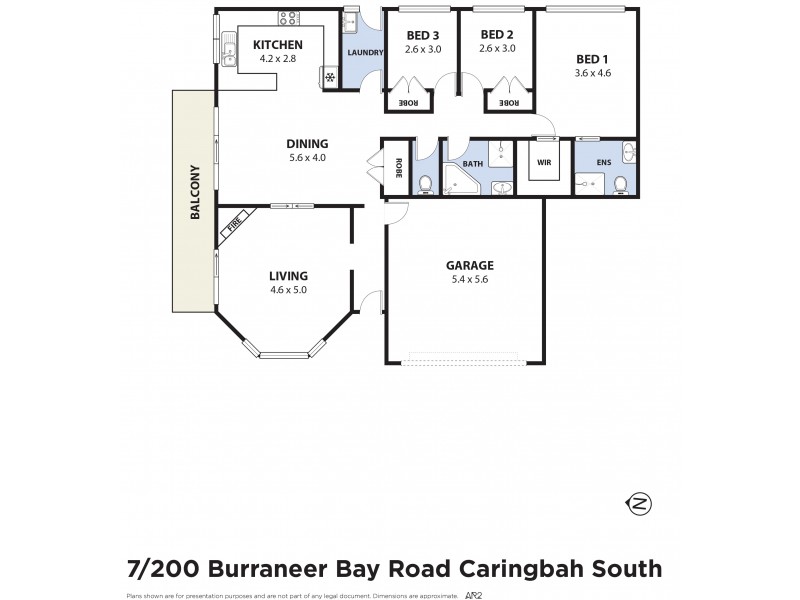 7/200-202 Burraneer Bay Road, Caringbah South NSW 2229 Floorplan