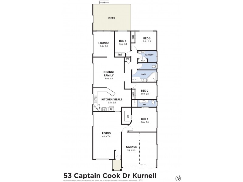 53 Captain Cook Drive, Kurnell NSW 2231 Floorplan