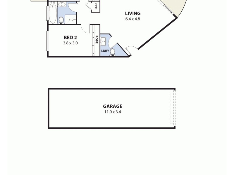 24/12-14 Clubb Cr, Miranda NSW 2228 Floorplan