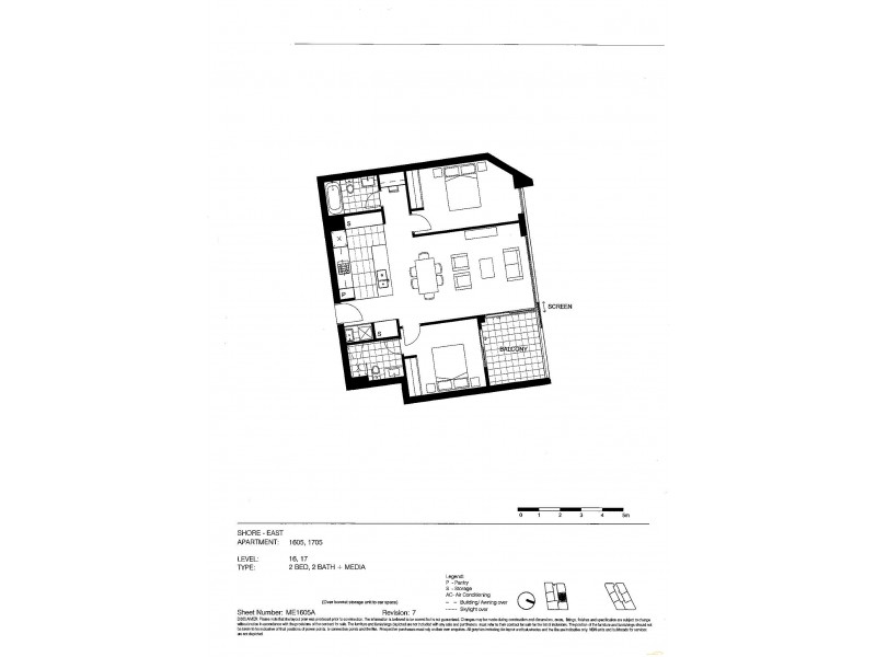 1605/2 Chisholm Street, Wolli Creek NSW 2205 Floorplan
