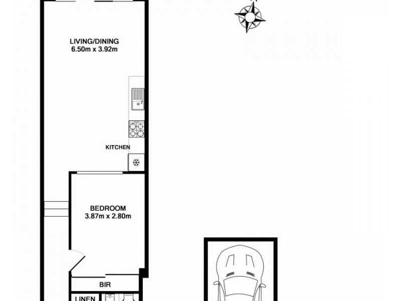 25/5 Lusty Street, Wolli Creek NSW 2205 Floorplan
