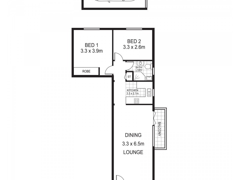14/111 Homer Street, Earlwood NSW 2206 Floorplan