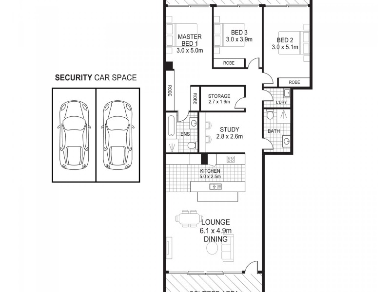 2/6 Bidjigal Road, Arncliffe NSW 2205 Floorplan