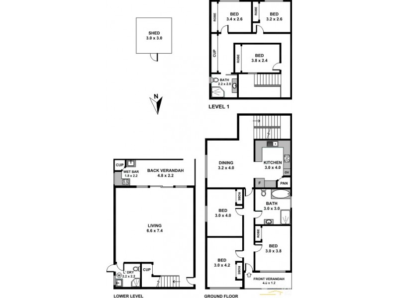 13 Lymerston Street, Tempe NSW 2044 Floorplan