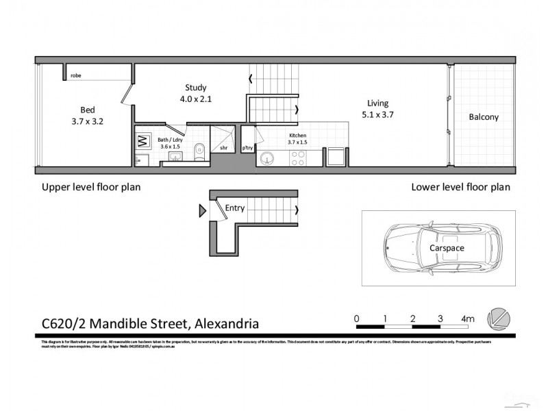 620/2-4 Mandible Street, Alexandria NSW 2015 Floorplan