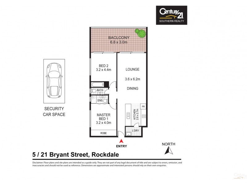 5/21-25 Bryant Street, Rockdale NSW 2216 Floorplan