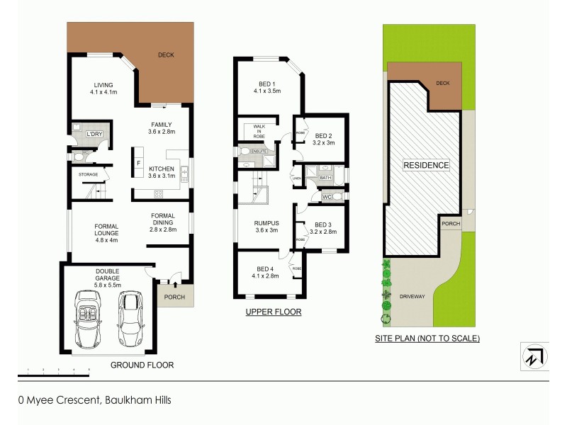10 Myee Crescent, Baulkham Hills NSW 2153 Floorplan
