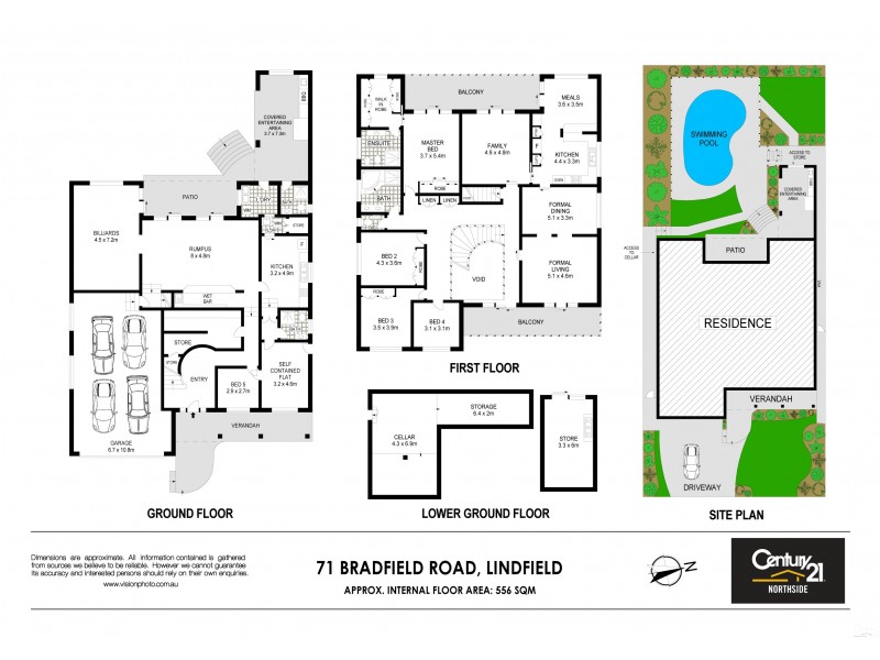 71 Bradfield Road, Lindfield NSW 2070 Floorplan