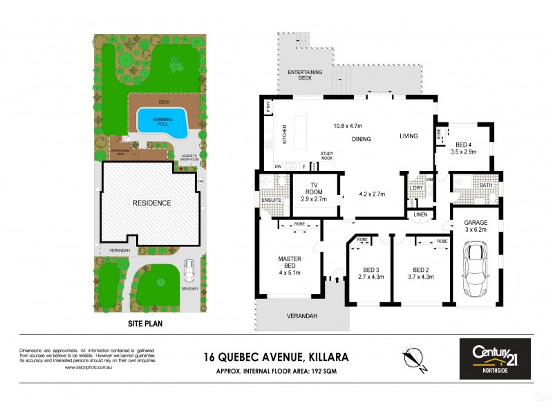 16 Quebec Avenue, Killara NSW 2071 Floorplan