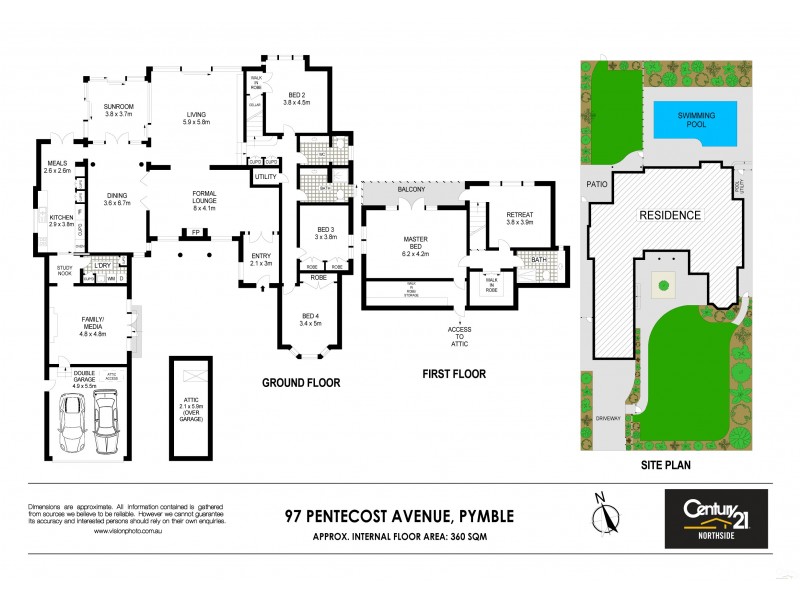 97 Pentecost Avenue, Pymble NSW 2073 Floorplan
