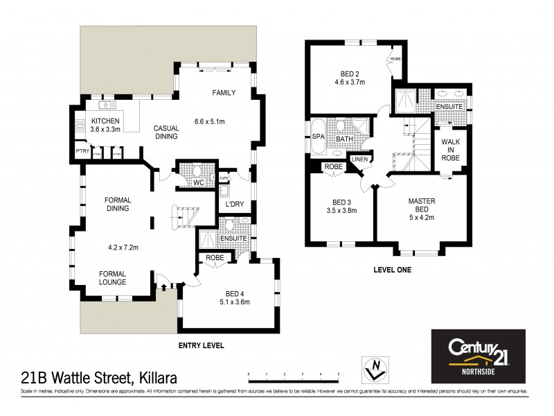 21B Wattle Street, Killara NSW 2071 Floorplan