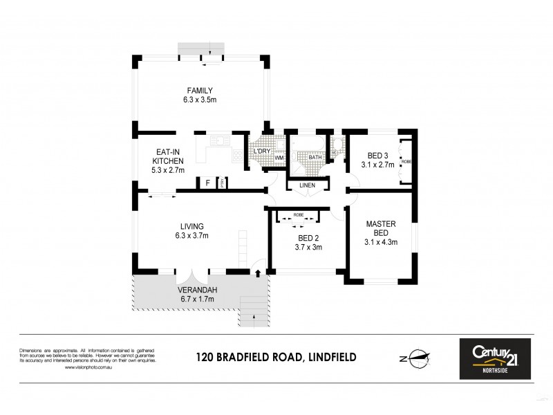 120 Bradfield Road, Lindfield NSW 2070 Floorplan
