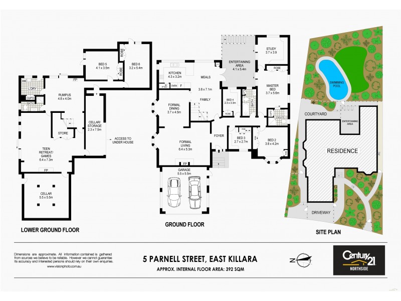 5 Parnell Street, East Killara NSW 2071 Floorplan