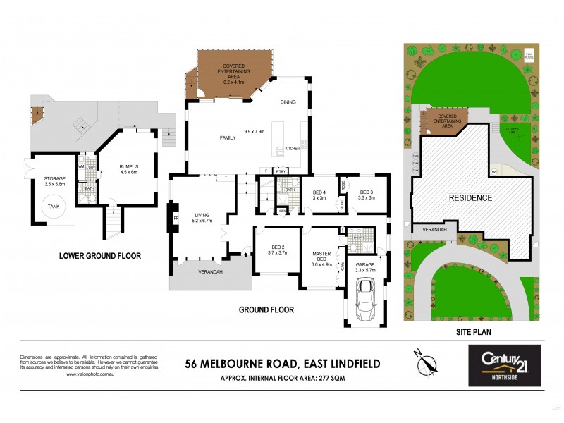 56 Melbourne Road, East Lindfield NSW 2070 Floorplan