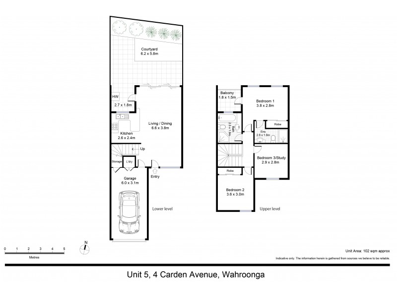 5/4  Carden Avenue, Wahroonga NSW 2076 Floorplan