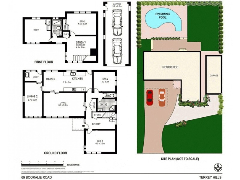 69 Booralie Rd, Terrey Hills NSW 2084 Floorplan