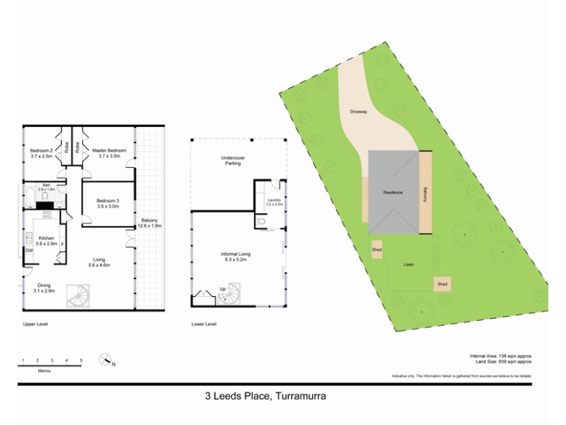 3  Leeds Place, Turramurra NSW 2074 Floorplan