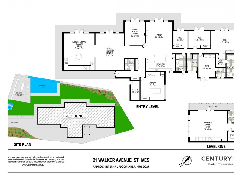 21 Walker Avenue, St Ives NSW 2075 Floorplan