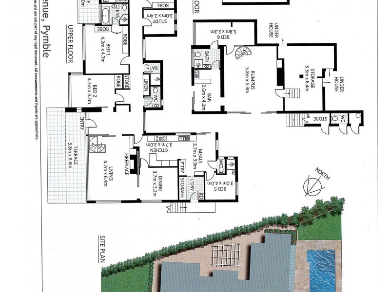 16 Livingstone Avenue, Pymble NSW 2073 Floorplan