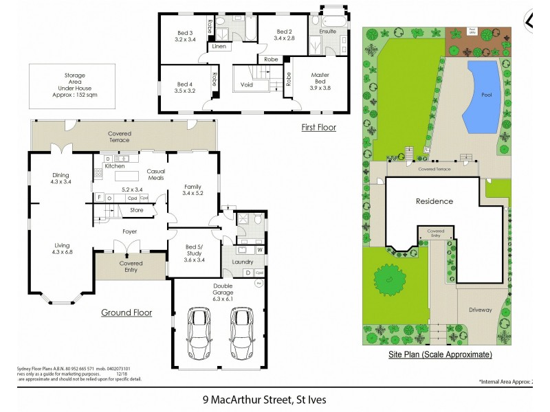 9 Macarthur Street, St Ives NSW 2075 Floorplan