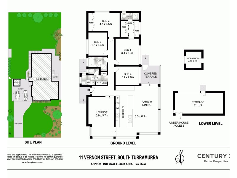 11 Vernon St, Turramurra NSW 2074 Floorplan