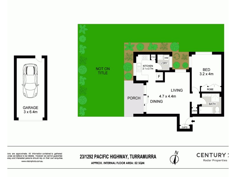 23/1292 Pacific Hwy, Turramurra NSW 2074 Floorplan