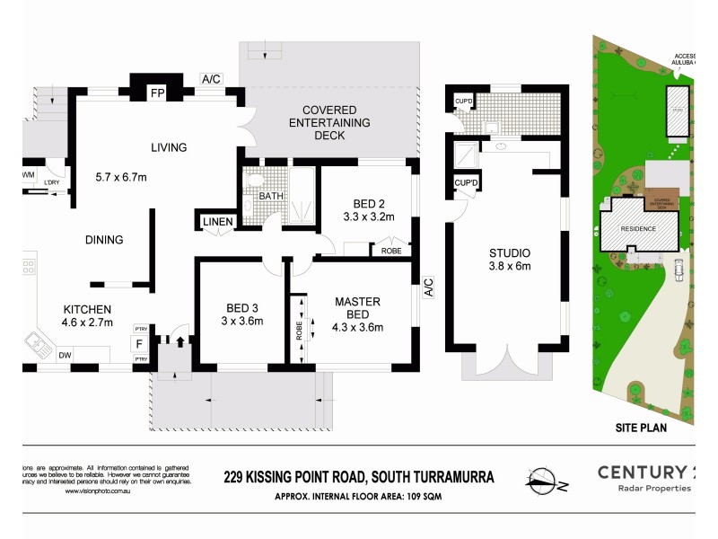 229 Kissing Point Road, Turramurra NSW 2074 Floorplan