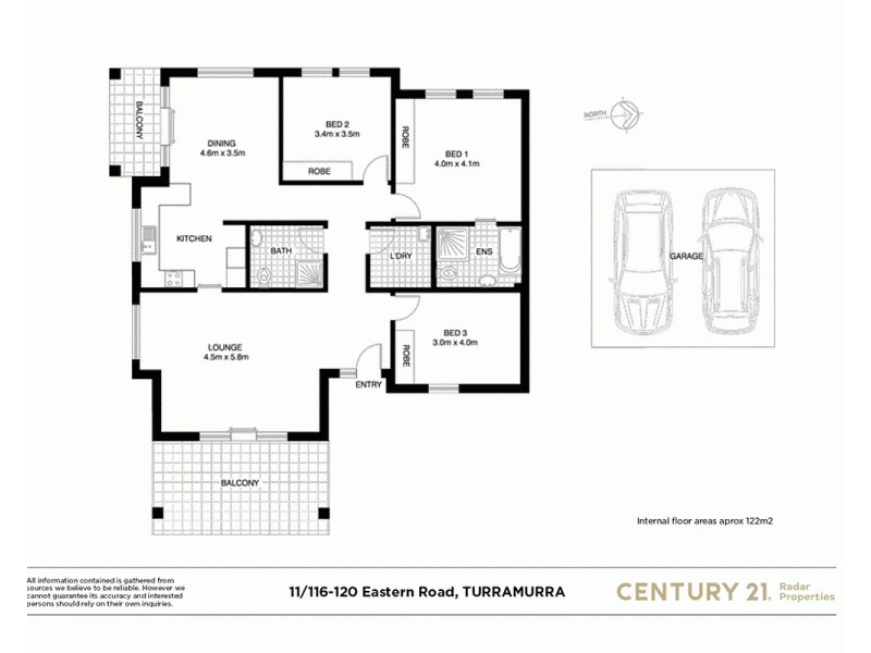 11/116-120 Eastern Road, Turramurra NSW 2074 Floorplan