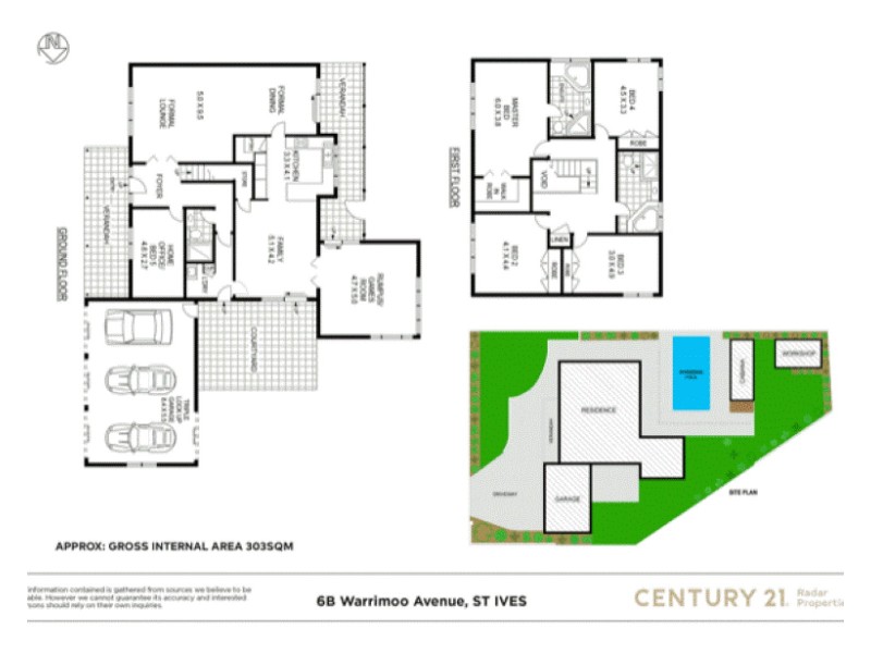 6B Warrimoo Ave, St Ives NSW 2075 Floorplan