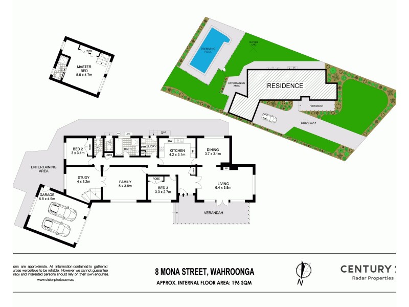 8 Mona Street, Wahroonga NSW 2076 Floorplan