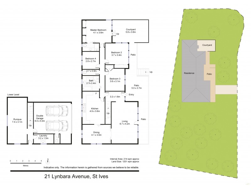 21 Lynbara Ave, St Ives NSW 2075 Floorplan