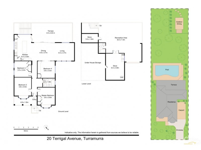 20 Terrigal Ave, Turramurra NSW 2074 Floorplan