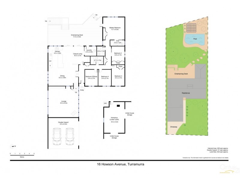 16  Howson Ave, Turramurra NSW 2074 Floorplan
