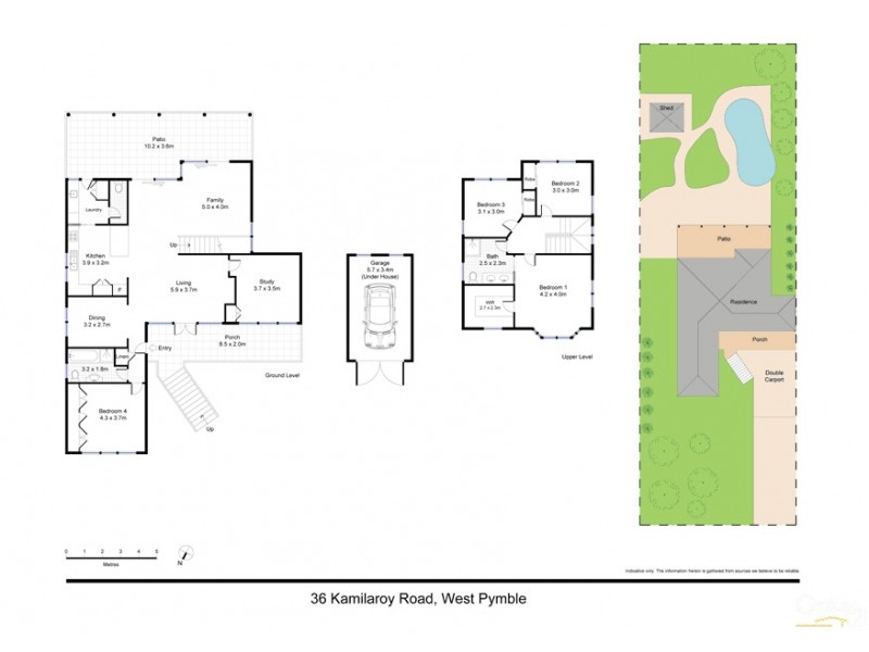 36 Kamilaroy Road, West Pymble NSW 2073 Floorplan