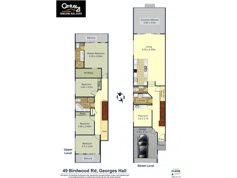 49 Birdwood Road, Georges Hall NSW 2198 Floorplan