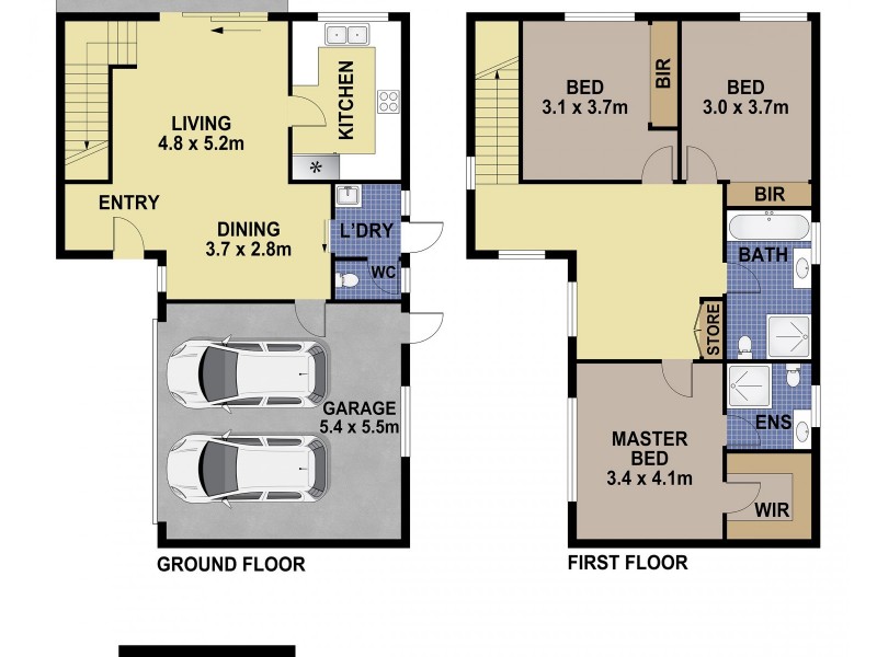 1/60 Gleeson Avenue, Condell Park NSW 2200 Floorplan