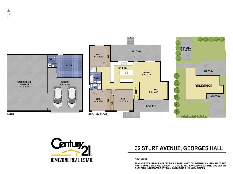 32  Sturt Avenue, Georges Hall NSW 2198 Floorplan