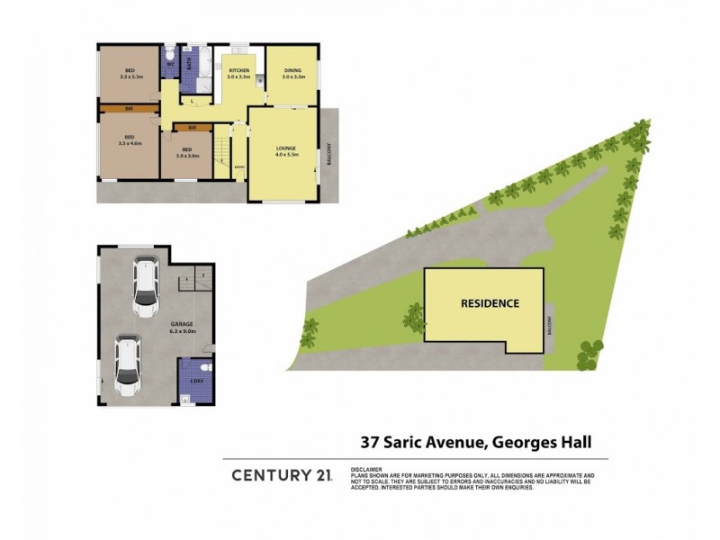 37 Saric Avenue, Georges Hall NSW 2198 Floorplan
