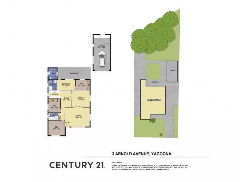 3 Arnold Avenue, Yagoona NSW 2199 Floorplan