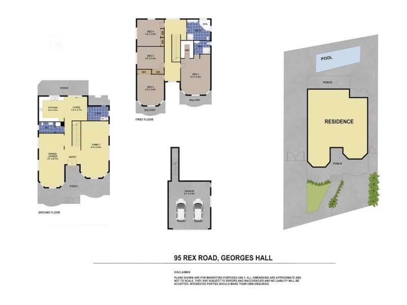 95 Rex Road, Georges Hall NSW 2198 Floorplan