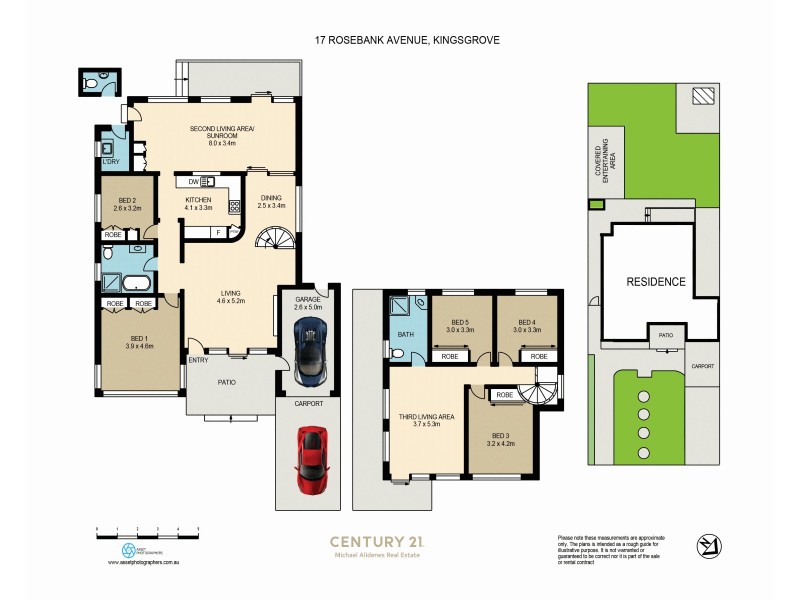 17 Rosebank Avenue, Kingsgrove NSW 2208 Floorplan