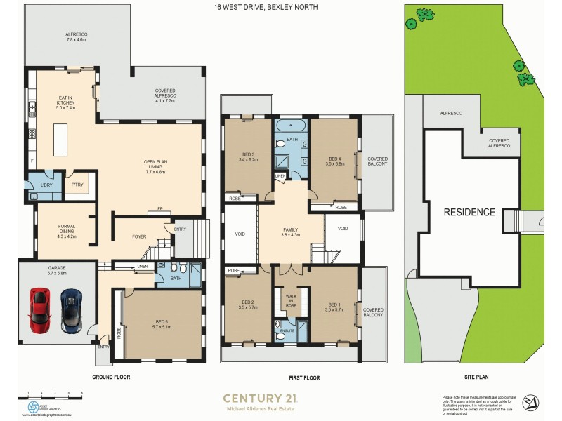 16 West Drive, Bexley North NSW 2207 Floorplan