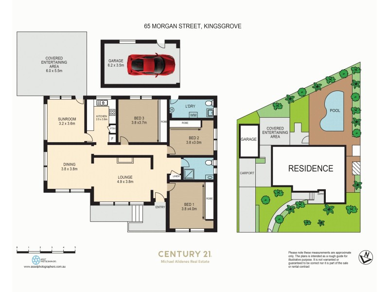 65 Morgan Street, Kingsgrove NSW 2208 Floorplan