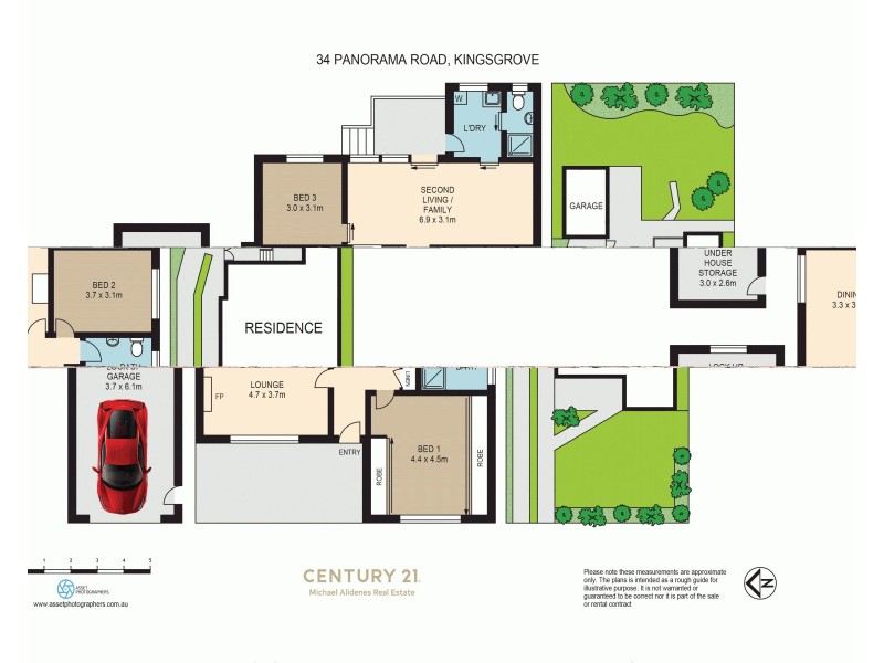34 Panorama Road, Kingsgrove NSW 2208 Floorplan