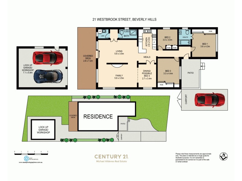21 Westbrook Street, Beverly Hills NSW 2209 Floorplan