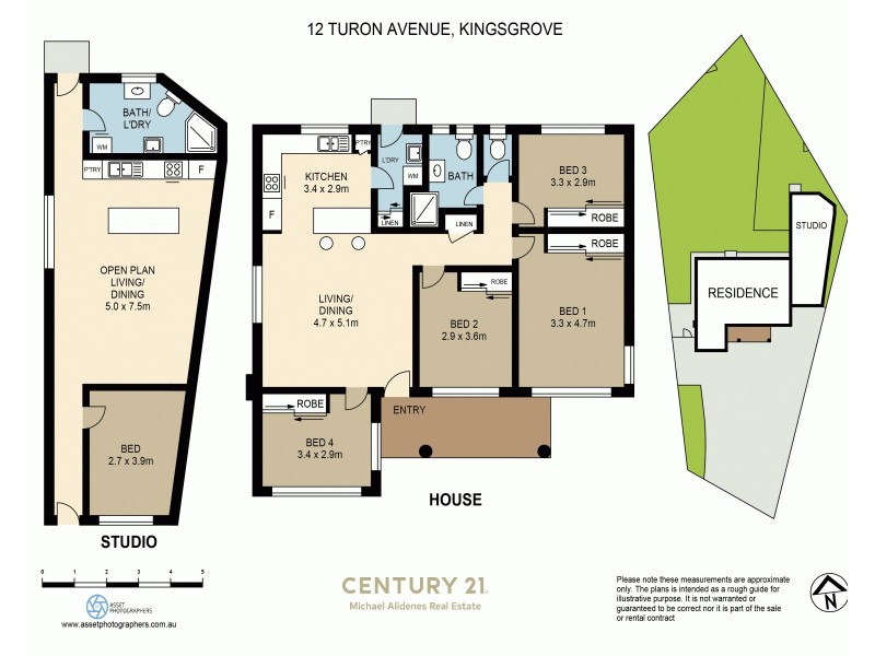 12 Turon Avenue, Kingsgrove NSW 2208 Floorplan