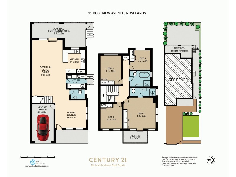 11 Roseview Avenue, Roselands NSW 2196 Floorplan
