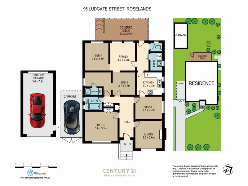 96 Ludgate Street, Roselands NSW 2196 Floorplan