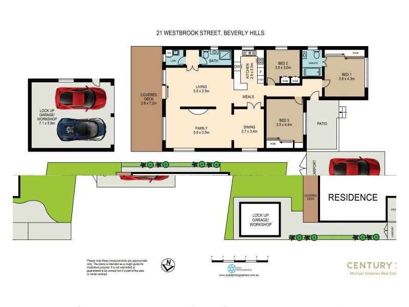 21 Westbrook Street, Beverly Hills NSW 2209 Floorplan